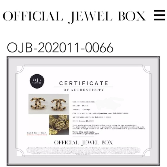 *SOLD*CHANEL 2021 COLLECTION EARRINGS-BRAND NEW!! - Picture 5 of 7